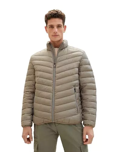 TOM TAILOR Herren Steppjacke Lightweight mit Stehkragen