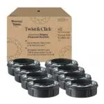 Tommee Tippee Twist & Click Windelbehälter mit Nachfüllkassetten für einfaches Nachfüllen