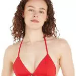 Tommy Hilfiger Damen Triangle Bikinitop Gepolstert