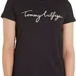 Tommy Hilfiger Heritage Crew Neck Graphic Tee Kurzarm T-Shirt für Damen