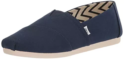 TOMS Herren Alpargata aus recycelter Baumwolle Flache Slipper