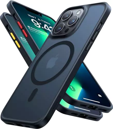TORRAS iPhone 13 Hülle mit MagSafe - Militärschutz, Stoßfest und Kratzfest