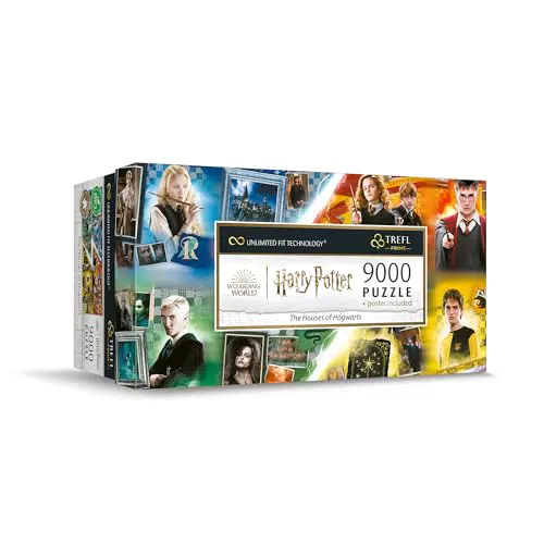 Trefl Prime - Harry Potter Puzzle: Die Häuser von Hogwarts für Erwachsene und Kinder