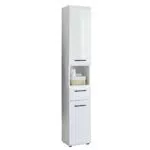 trendteam Hochschrank Badezimmer Skin - Aufbaumaß 30 x 182 x 31 cm