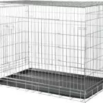 Trixie Hundebox Home - Zusammenklappbare Transportbox für Hunde mit Türen