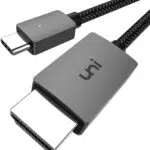 uni USB-C auf HDMI Kabel 4K UHD für iPhone 15/16, MacBook Air/Pro, iPad Pro, Samsung S23/S10