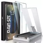 UniqueMe Samsung Galaxy S25 Ultra Displayschutzfolie 7H PET, Blasenfrei, 3D-Vollabdeckung