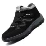 Unitysow Winterstiefel Damen und Herren - Gefütterte Outdoor Schneestiefel