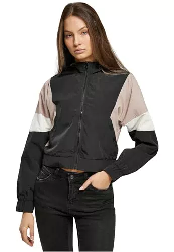 Urban Classics Damen TB6025 3-Tone Crinkle Jacket