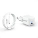 Anker 511 USB C Ladegerät 20W mit 180cm Kabel – Schnellladegerät für iPhone und iPad