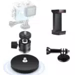 UTEBIT Kamera-Magnethalter mit 360° Kugelkopf und stabilem Smartphone-Halter