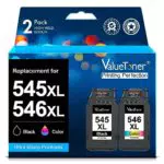 Valuetoner Druckerpatronen Ersatz für Canon PG-545 CL-546 für Pixma Modelle
