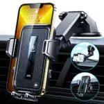 VANMASS Handyhalterung AutoUniversal Handy Halterung Auto Armaturenbrett Scheibe Lüftung für iPhone 15 Pro Max 14 13 Samsung S23 Ultra Android