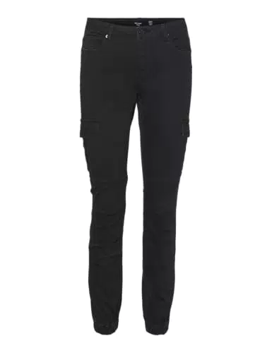 VERO MODA Damen Jeans Jogger Pants Cargo Stoffhose VMIVY