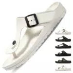 VEXITO Zehentrenner Damen Herren Flip Flops Sandalen Wasserfest Badeschuhe