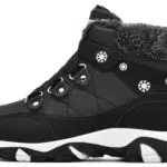 VITIKE Damen Winterschuhe Warm Gefüttert Schneestiefel für Outdoor-Aktivitäten