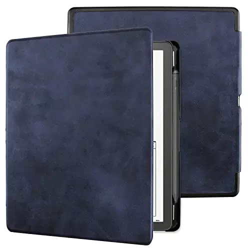 WALNEW Hülle für Kindle Scribe 10,2" mit Stifthalter und Auto Aufwachfunktion