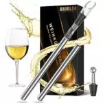 Weinkühlstab Edelstahl – Perfektes Geschenk für Weinliebhaber zu Weihnachten
