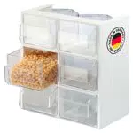 Westmark Schütten-Set 73052260 – Schüttengehäuse mit Schaufeln für präzises Dosieren