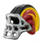 Widmann Aufblasbarer Footballhelm für Kinder - Kostüm Accessoire für Karneval