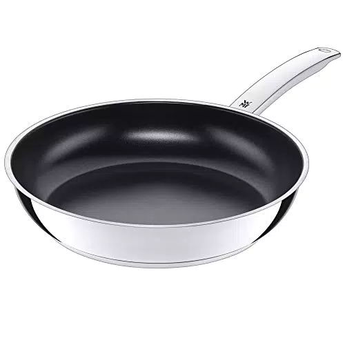 WMF Durado Bratpfanne Induktion, Cromargan Edelstahl mit Keramikbeschichtung