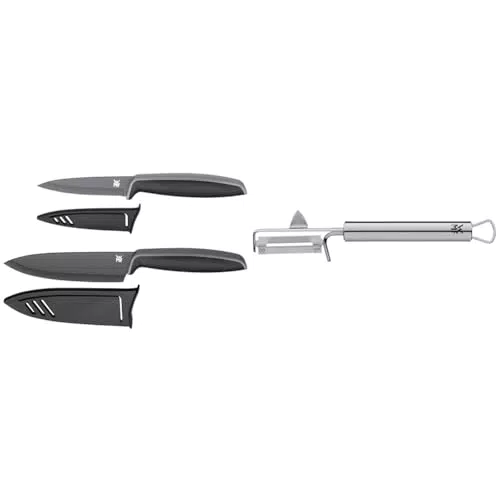 WMF Touch Messerset 2-teilig, Küchenmesser mit Schutzhülle