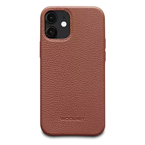 Woolnut Leder Hülle für iPhone 12 Mini – Hochwertiger Schutz und Stil