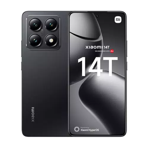 Xiaomi 14T 5G Smartphone mit 12GB RAM, 256GB Speicher, 144Hz AI Display, Leica Kamera