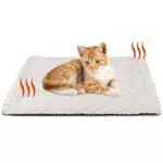 XIAPIA Selbstheizende Decke Katze Hunde, Flauschig Selbstwärmende Katzendecke ohne Kabel