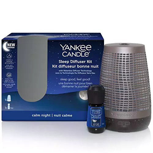 Yankee Candle Diffuser Kit Calm Night für entspannenden Schlaf