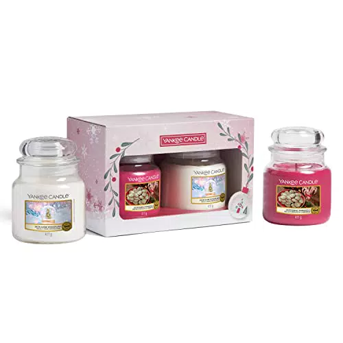 Yankee Candle Geschenkset - Duftkerzen aus der Snow Globe Wonderland Kollektion