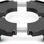 Yeabett Pflanzenroller, verstellbarer Blumentopfuntersetzer mit Rollen, 200 kg Tragkraft
