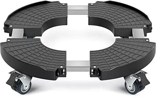 Yeabett Pflanzenroller, verstellbarer Blumentopfuntersetzer mit Rollen, 200 kg Tragkraft