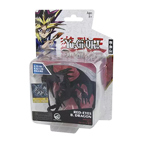 Yu-Gi-Oh! Action Figure Blister Card - Red Eyes Black Dragon Modell