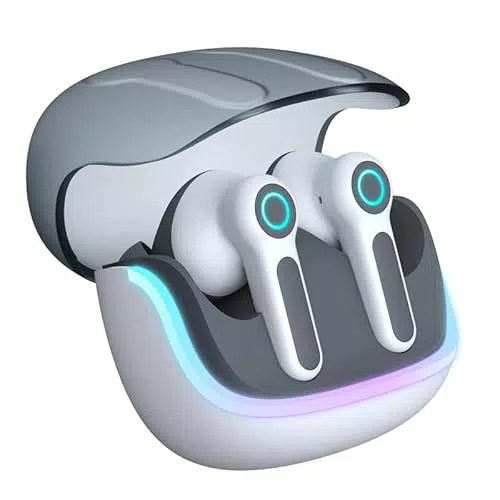 YUANJ In-Ear Gaming Kopfhörer mit ANC, kabellos, 30 Std. Akkulaufzeit, IPX7