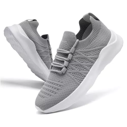 ZDFQLGV Damen Sportschuhe - Bequeme Slip On Laufschuhe für Fitness und Outdoor