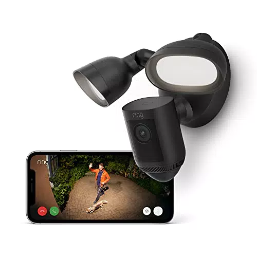 Ring Flutlichtkamera Pro – Überwachungskamera mit HDR, WLAN und 3D-Bewegungserfassung