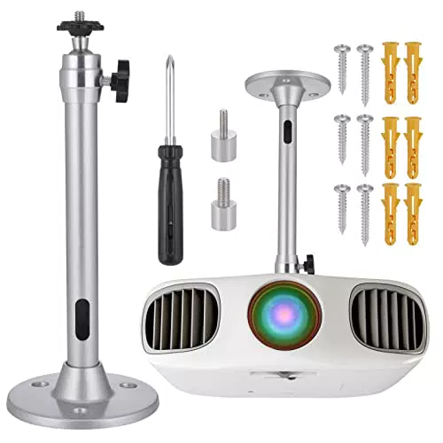 Zocipro Mini Beamer Projektor Halterung – Universelle Aluminium Deckenhalterung