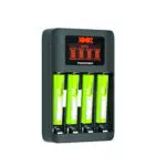 PeakPower Premium Schnellladegerät für NiMH Batterien mit LC-Display