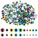 Wackelaugen Selbstklebend für Basteln und DIY-Projekte – Puppenaugen Zubehör