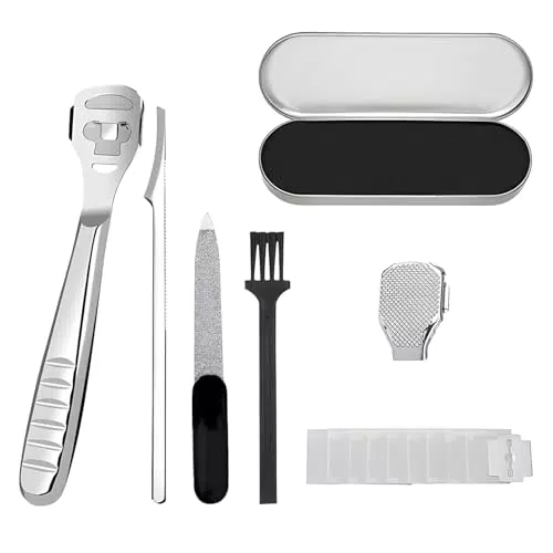 Pedicure Set von [Marke]: Fußfeile, Fußschaber, Nagelfeile und Zubehör