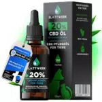 Blattwerk CBD Öl für Hunde und Katzen - 20% Hanföl für Tiere