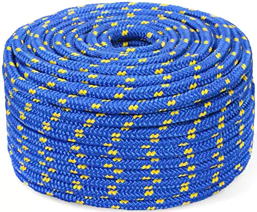 Abio Polypropylen Seil 2mm - Outdoor Tauwerk, geflochtenes Textilseil