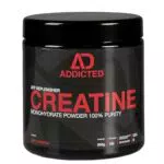 ADDICTED Creatin Monohydrat Pulver - Hochwertiges Kreatin mit guter Löslichkeit