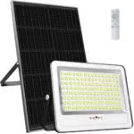 Adewalk 600W Solar Strahler Außen mit Fernbedienung – Superhelles LED Flutlichter