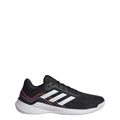 adidas Herren Novaflight Volleyball Schuhe - Sneakers in Schwarz/Weiß/Rot