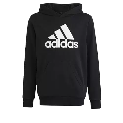 Adidas Unisex Kinder Hooded Sweat U Bl Hoodie, Black/White