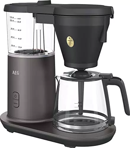 AEG CM7-1-4MTM Kaffeemaschine mit Aromawahl und Warmhaltefunktion