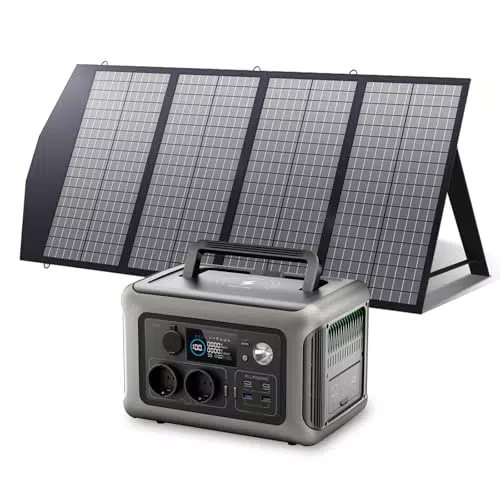 ALLPOWERS Solargenerator R600 mit 140W Solarpanel und 299WH LiFePO4 Batterie