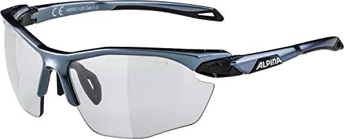 Alpina Twist Five HR V - Sport- & Fahrradbrille mit Selbsttönung und 100% UV-Schutz